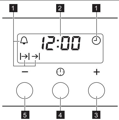 AEG-ELECTROLUX EOA3400AOX - CLOCK FUNCTIONS - 1