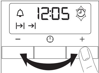 AEG-ELECTROLUX EOB2430BAX - Setting the time - 2