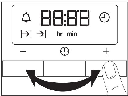 AEG-ELECTROLUX EOB2430BAX - Setting the clock functions - 1