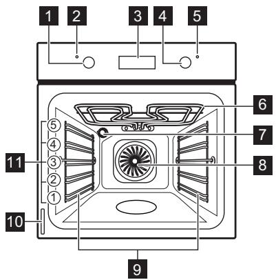 AEG-ELECTROLUX EOB2430BAX - PRODUCT DESCRIPTION - 1