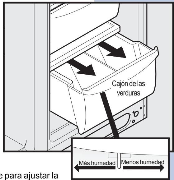 AEG-ELECTROLUX ERL6297XX0 - Control de humedad del cajón de las verduras - 1