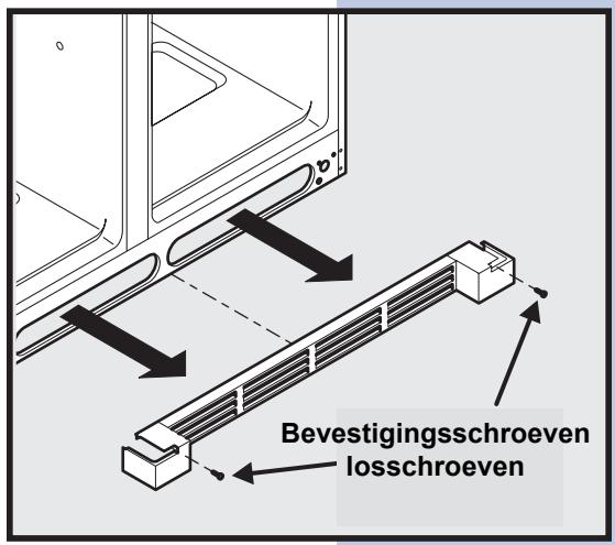 AEG-ELECTROLUX ERL6297XX0 - De rooster onderaan verwijderen en terugplaatsen - 1
