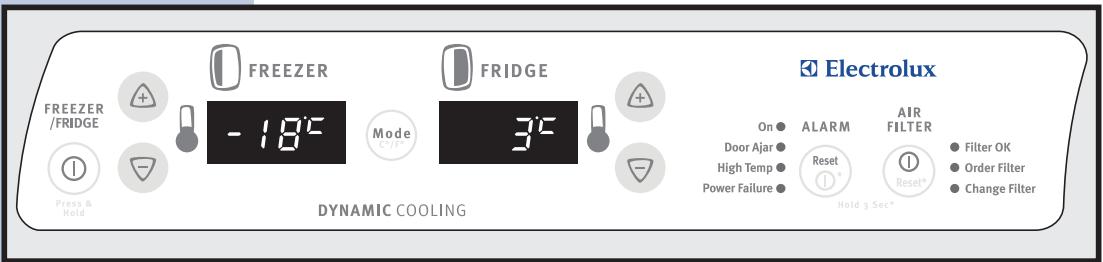 AEG-ELECTROLUX ERL6297XX0 - SETTING COOLING TEMPERATURES - 1