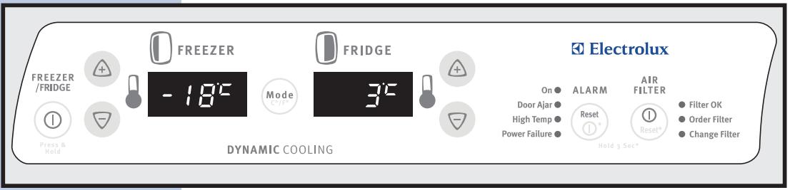 AEG-ELECTROLUX ERL6297XX0 - Püθμiση θερμokpασιών ψιξης - 1