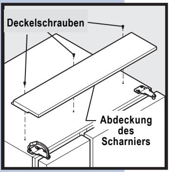AEG-ELECTROLUX ERL6297XX0 - Abnehmer der Abdeckung des oberen Scharniers: - 1