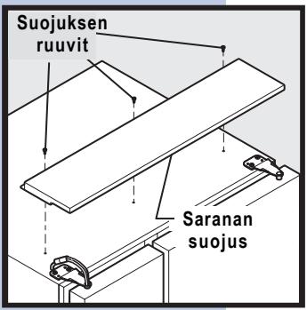 AEG-ELECTROLUX ERL6297XX0 - Yläsaran suojuksen irrotus: - 1
