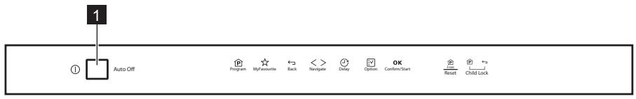 AEG-ELECTROLUX ESI6800RAX - KONTROLLPANEL - 1