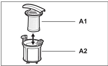 AEG-ELECTROLUX ESI6800RAX - Rengoring af filtré - 2
