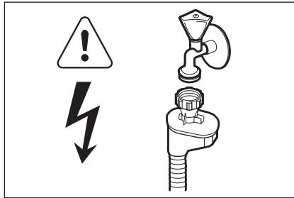 AEG-ELECTROLUX ESI6800RAX - Tilslutning, vand - 1
