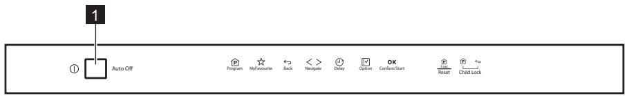 AEG-ELECTROLUX ESI6800RAX - KÄYTTÖPANEELI - 1