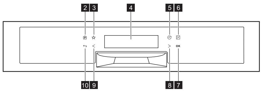 AEG-ELECTROLUX ESI6800RAX - KONTROLLPANEL - 2