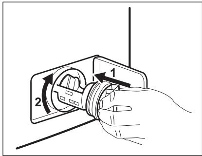 AEG-ELECTROLUX EWF1284EDW - CLEANING THE DRAIN FILTER - 9