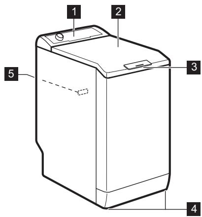 AEG-ELECTROLUX EWT0662TDW - PRODUCT DESCRIPTION - 1