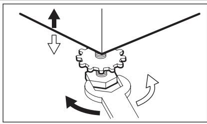 AEG-ELECTROLUX L82470BI - POSITIONING AND LEVELLING - 1