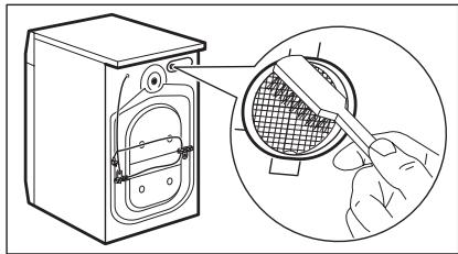 AEG-ELECTROLUX L82470BI - To clean the water inlet filters: - 2