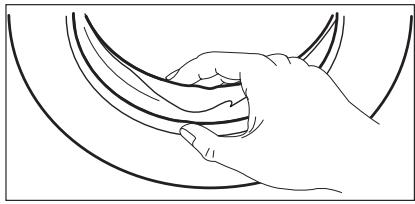 AEG-ELECTROLUX L82470BI - DOOR SEAL - 1