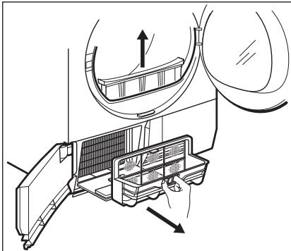 AEG-ELECTROLUX TWGL4E200 - CLEANING THE HEAT EXCHANGER FILTERS - 4