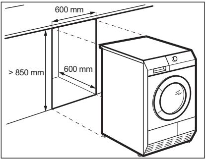 AEG-ELECTROLUX TWGL4E200 - INSTALLATION UNDER A COUNTER - 1