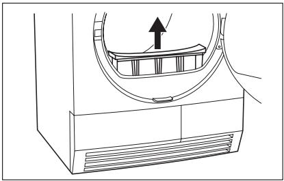 AEG-ELECTROLUX TWGL4E200 - CLEANING THE PRIMARY FILTER - 1