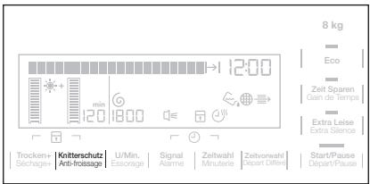 AEG-ELECTROLUX TWSL6E201 - FUNZIONE ANTIPIEGA (KNITTERSCHUTZ) - 1