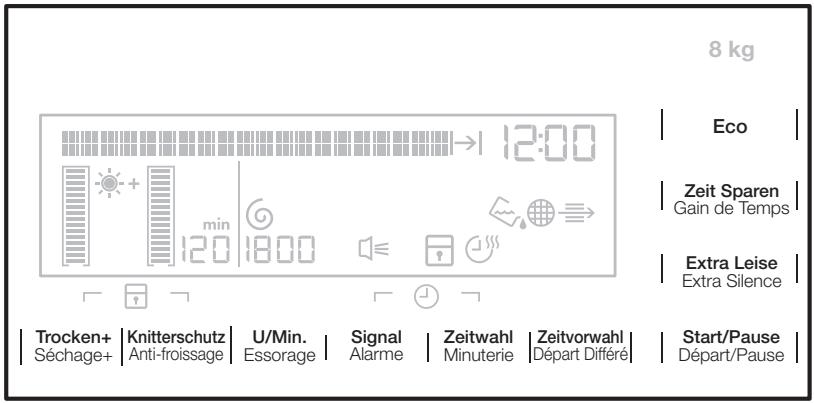 AEG-ELECTROLUX TWSL6E201 - TOUCH PANEL - 1