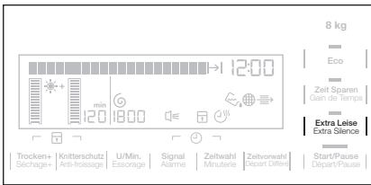 AEG-ELECTROLUX TWSL6E201 - THE EXTRA SILENT (EXTRA LEISE) FUNCTION - 1