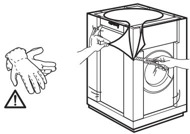 AEG-ELECTROLUX WASL3E201 - UNPACKING - 1