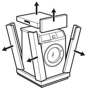 AEG-ELECTROLUX WASL3E201 - UNPACKING - 2