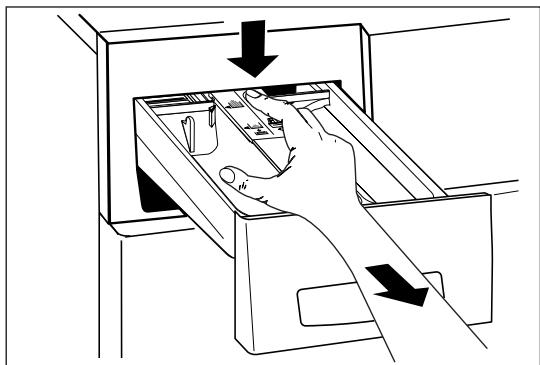 AEG-ELECTROLUX WASL5M101 - Cleaning the detergent drawer - 1