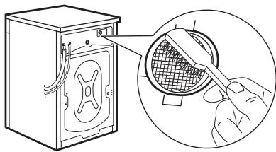 AEG-ELECTROLUX WASLEEV201 - Cleaning the water inlet filters: - 2