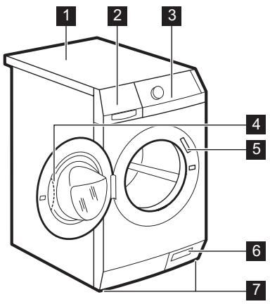 AEG-ELECTROLUX WASLEEV201 - PRODUCT DESCRIPTION - 1