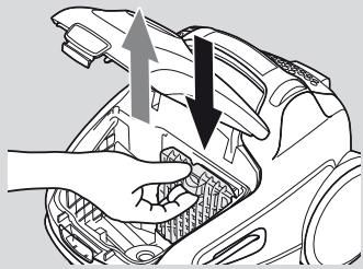 AEG-ELECTROLUX ZE G300 - AvtikataoTaon tou φiλtpou εξaywynic - 3