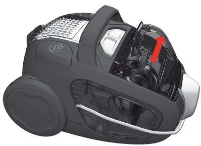 AEG-ELECTROLUX ZUA3830P - Pojemnik na kurz - 1