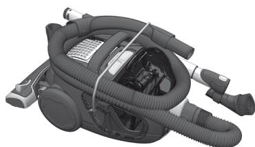 AEG-ELECTROLUX ZUA3830P - Ipoctota xpanenHn npenehockny yctpOCTBa 6naorapra cncteme Ergoshock. - 1