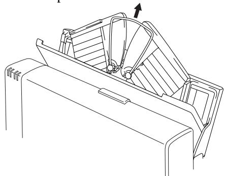 BROTHER MP-21C - How to Load Paper in the Auto Cut Sheet Feeder (MP-21CDX or optional SF-21MP users only) - 3