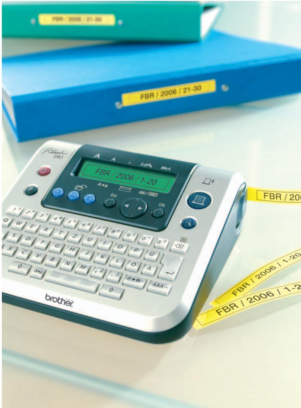 BROTHER P-TOUCH 1280 - 13