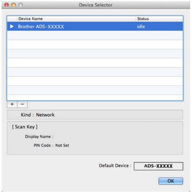 BROTHER ADS-1100W, ADS1100WUN1 - Configure Network Scanning for Macintosh - 2