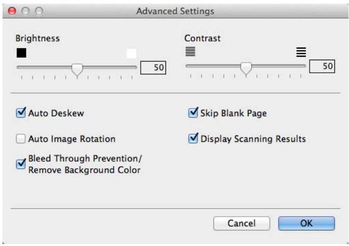 BROTHER ADS-1100W, ADS1100WUN1 - Change Scan to PC Settings (Macintosh) - 3