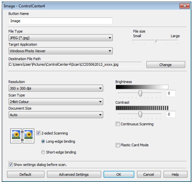 BROTHER ADS-1100W, ADS1100WUN1 - Create a Custom Button in Custom Tab - 1