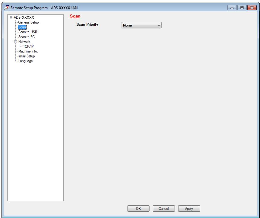 BROTHER ADS-1600W - Select Scan in the folder tree. - 1