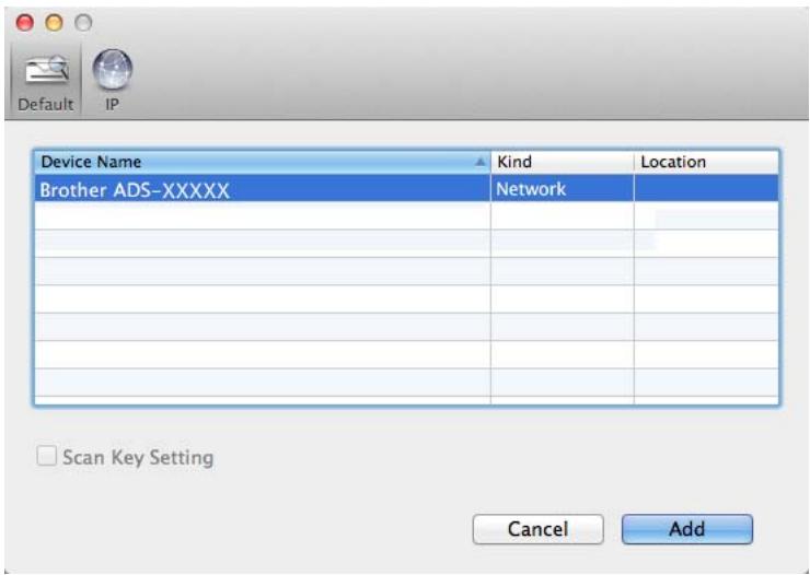 BROTHER ADS-1600W - Configure Network Scanning for Macintosh - 3