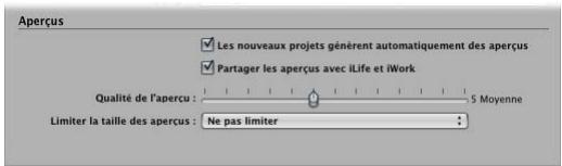 APPLE APERTURE 1.5 - Pour ouvrir les préférences d'Aperture : - 1