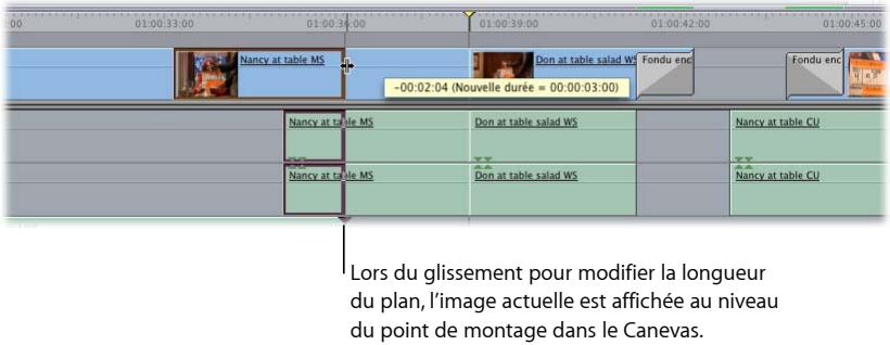 APPLE FINAL CUT EXPRESS 4 - Trim à l'aide de l'outil Sélection - 3