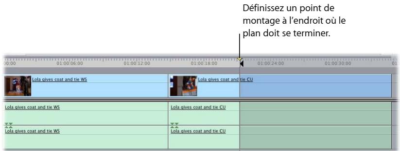 APPLE FINAL CUT EXPRESS 4 - Exemple : Backtiming d'un plan dans votre séquence - 2