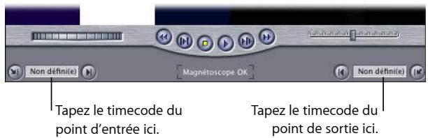 APPLE FINAL CUT EXPRESS 4 - Pour capturer des plans individuels : - 3