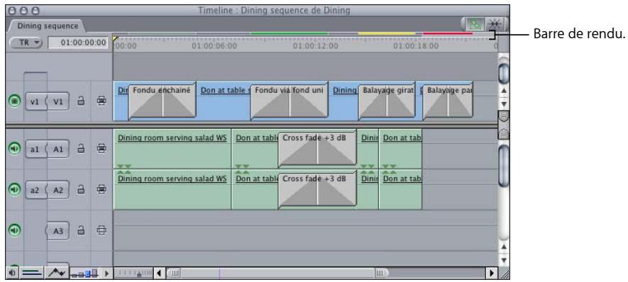 APPLE FINAL CUT EXPRESS 4 - Preview et rendu des transitions - 1
