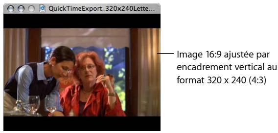 APPLE FINAL CUT EXPRESS 4 - Conserver les proportions - 1