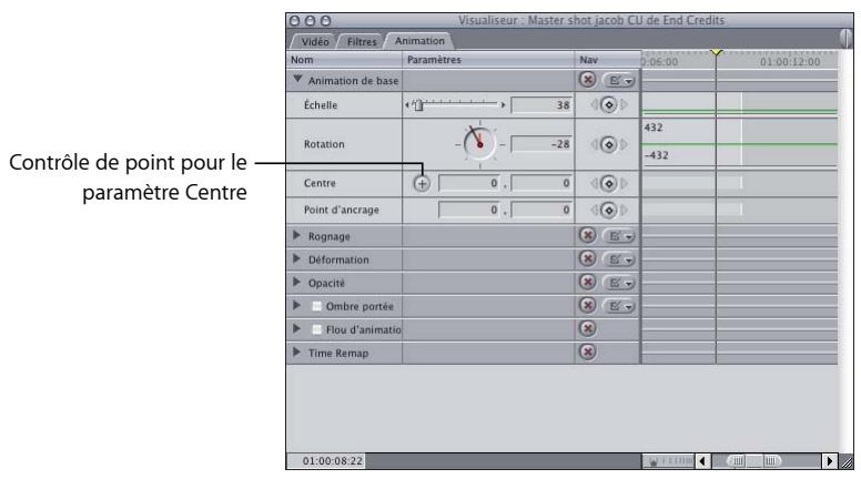 APPLE FINAL CUT EXPRESS 4 - Exemple : utilisation des paramètres d'animation pour créer une présentation à plusieurs plans - 7