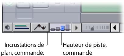 APPLE FINAL CUT EXPRESS 4 - Affichage des incrustations et réglage de la hauteur de la piste - 1