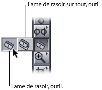 APPLE FINAL CUT EXPRESS 4 - Découpage de plans dans la Timeline - 1